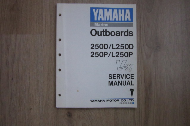 Service Manual YAmaha 250D, L250D, 250P, L250P